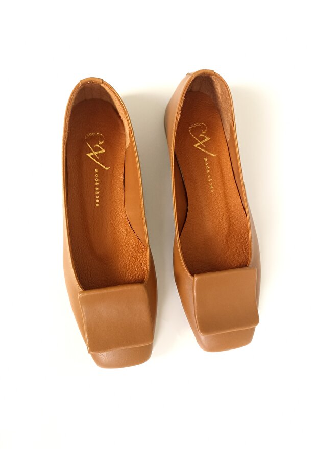 Taba ayakkabı babet - 3