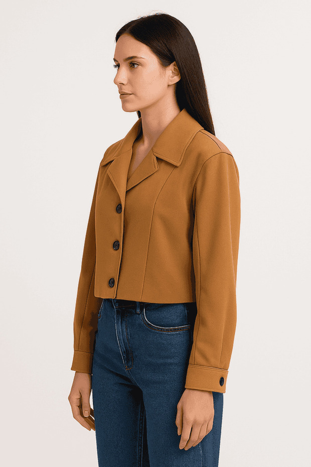 PİLE DETAYLI TRENC - 4