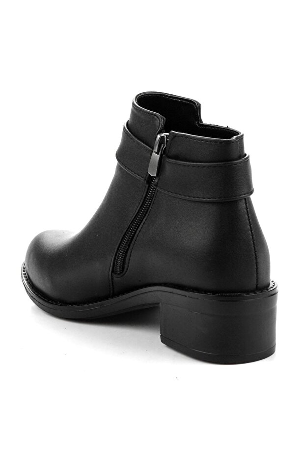 Siyah Kadın Bot & Bootie K02140000809 - 3