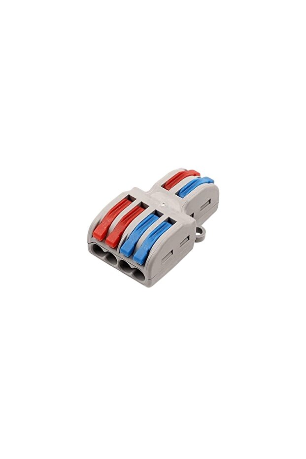 Cable Combiner Terminal Block with Latch - Dual to Quad - 1