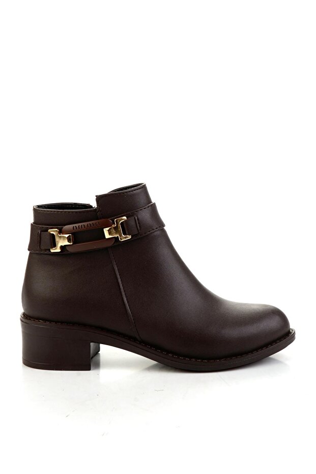 Kahve Kadın Bot & Bootie K02140000909 - 1