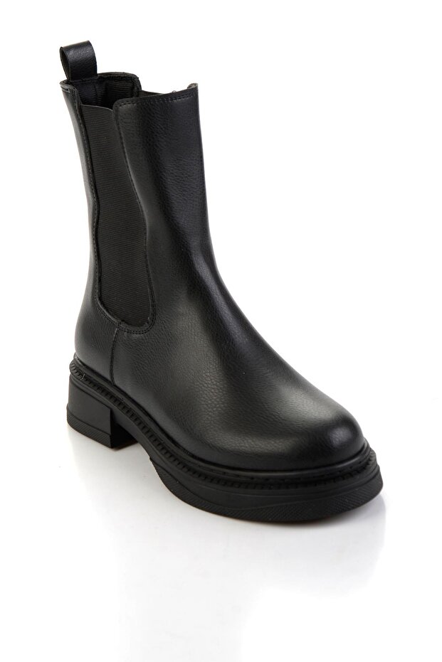 Siyah Kadın Bot & Bootie K02875110109 - 2