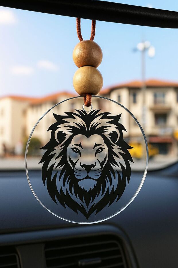 Dts Atölye Aslan Tasarımlı Dikiz Aynası Süsü, Araba Süsü - 1
