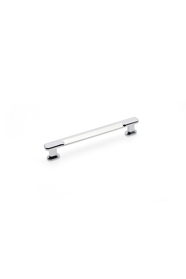1911.09 Chrome Furniture Handle 128 mm | Kitchen Cabinet and Drawer Handle
