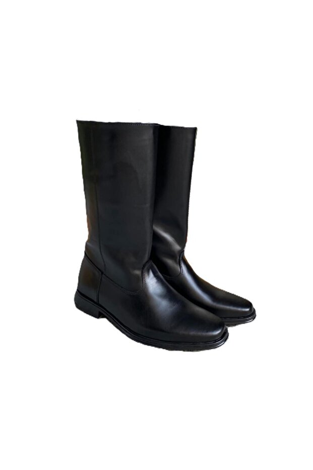 Long leather boots - 1