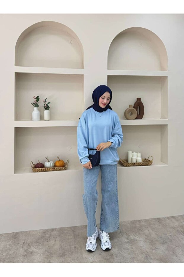 Plain Basic Sweat - 3