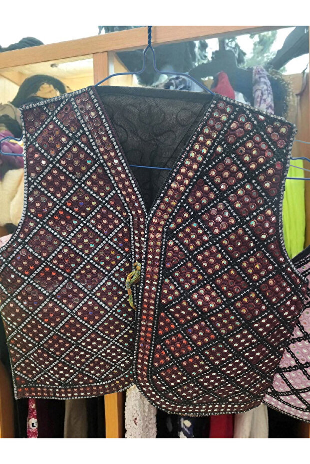 Fancy Jacket with Dabka / Glitter / metallic - 1