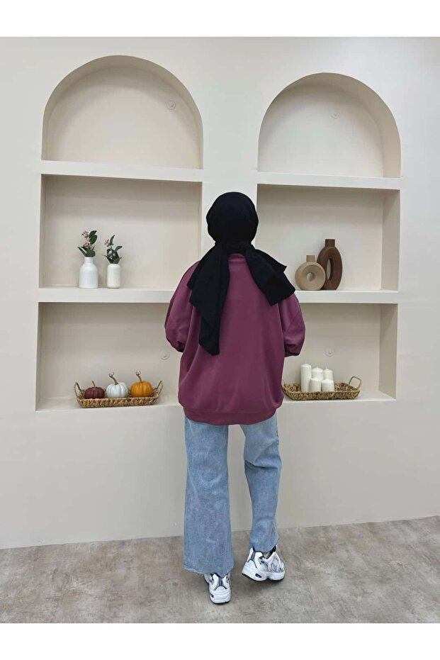 Plain Basic Sweat - 4