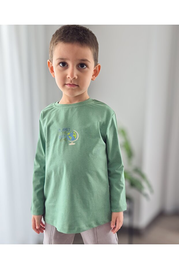 Boy's Basic T-Shirt (2-9 Years) - 5