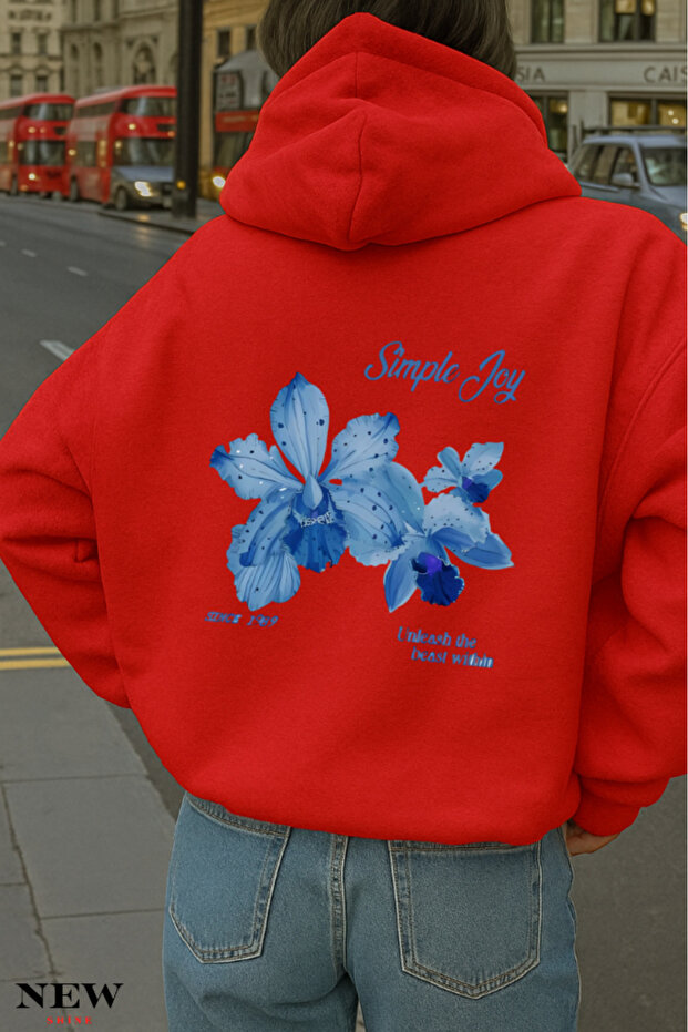 سويت شيرت مطبوع من Simple Joy - 1