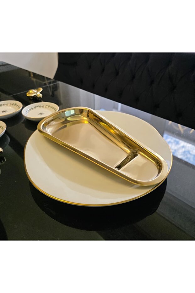 Gold Stainless Steel Countertop Dirty-Proof Spoon Rest, Spoon Holder