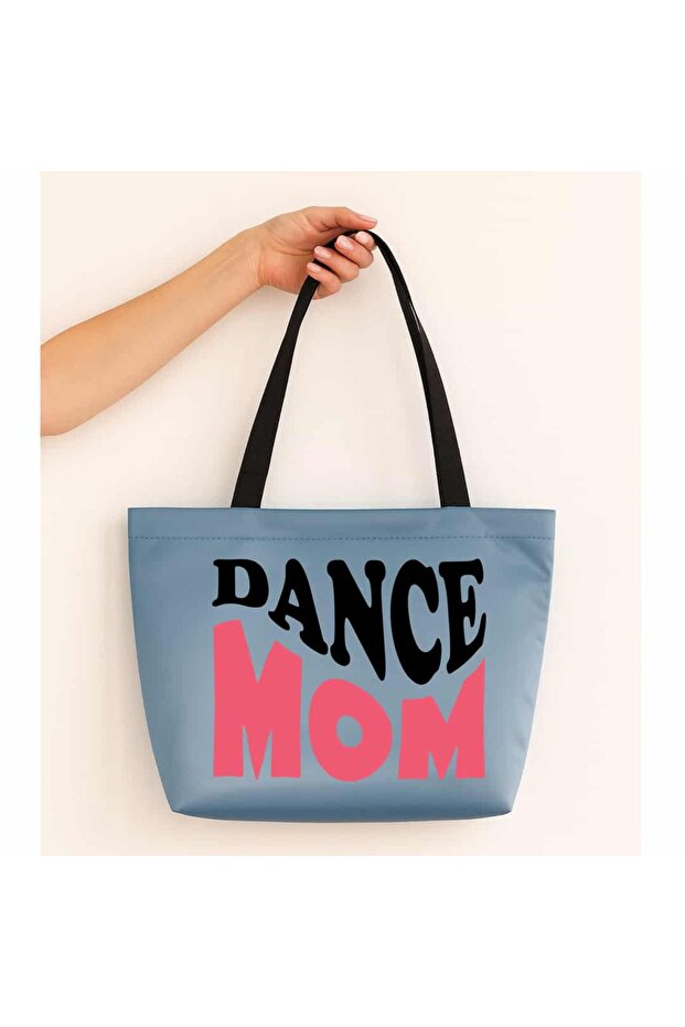 حقيبة من الساتان غير اللامع بتصميم Dance Mom
