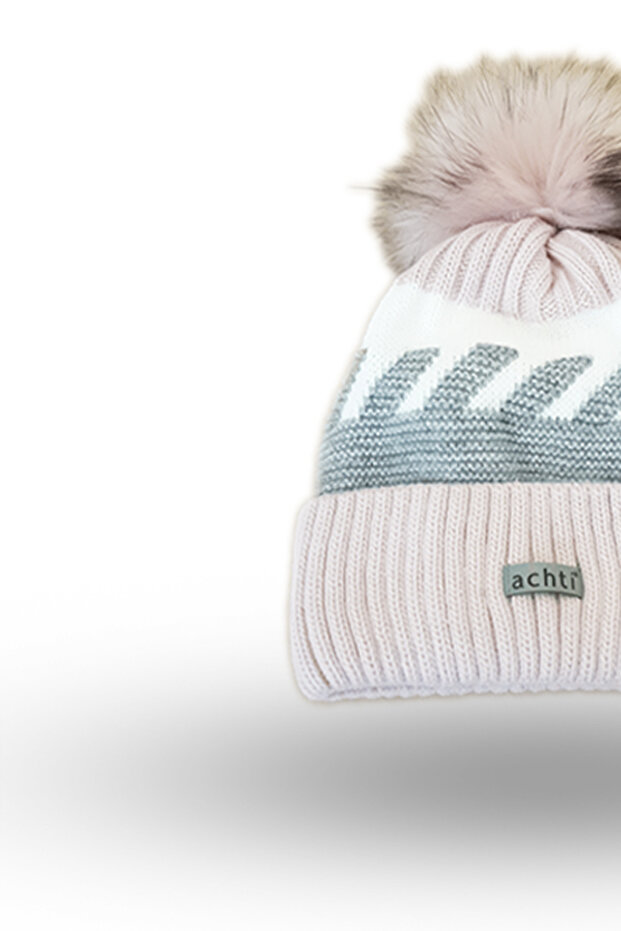 Caciula ciucure dama pufoasa - 2