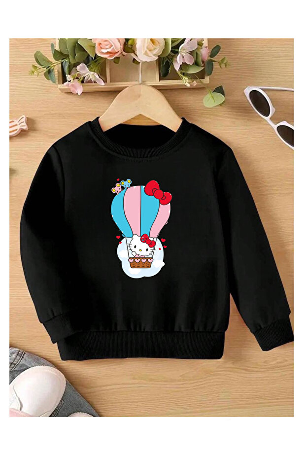 Hello Kitty Printed Children's Sweatshirt