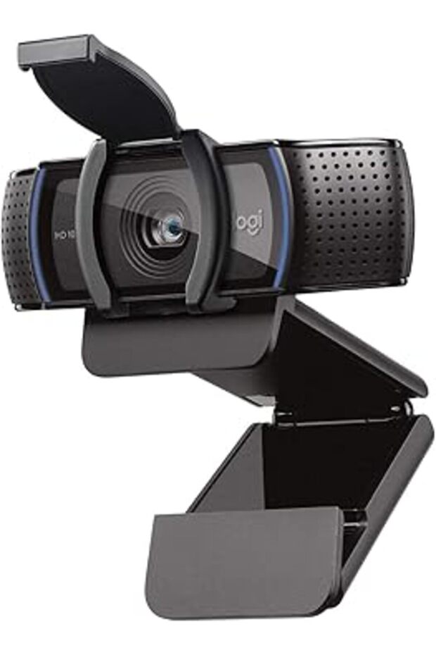 HD Pro Webcam, Full HD 1080p/30fps Video Calling, Clear Stereo Audio, HD Light Correction, Privacy S