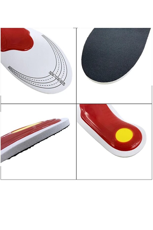 بطانة طبية داخلية لتصحيح القدم فلات فوت قطعتين - 4