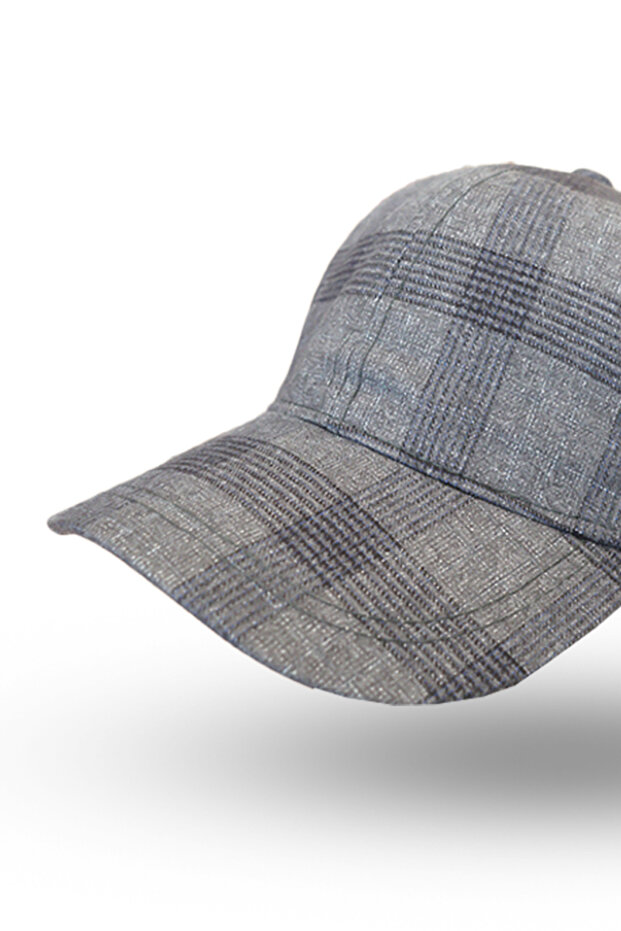 Unisex plaid autumn/winter hat - 2