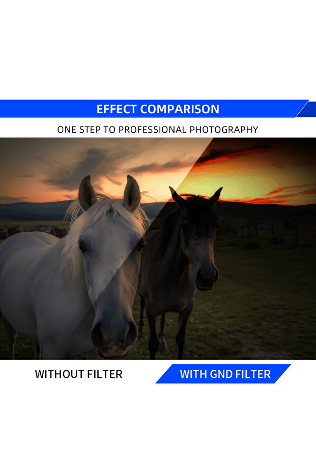 Graduated Neutral Density Filter GND0.9 58mm - 5