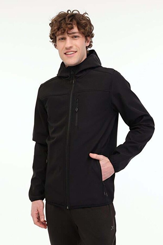 Ml Basıc Softshell 5PR Siyah Erkek Mont 102027802 - 1