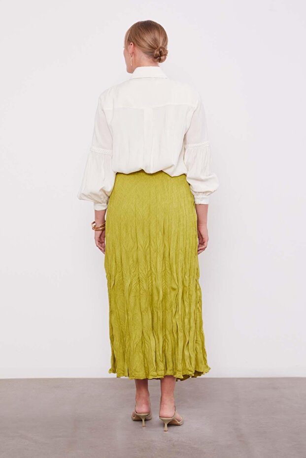 Asit Kırışık Model Etek - 4