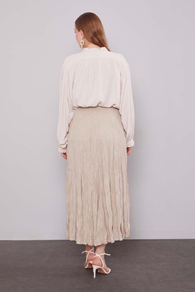 Taş Kırışık Model Etek - 4