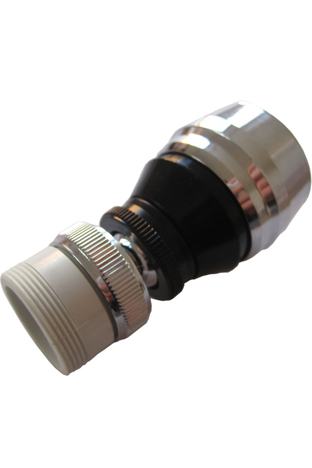 2-function articulated faucet aerator - 2