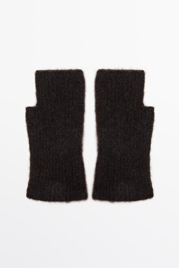 Alpaka karışımlı eldiven - 1