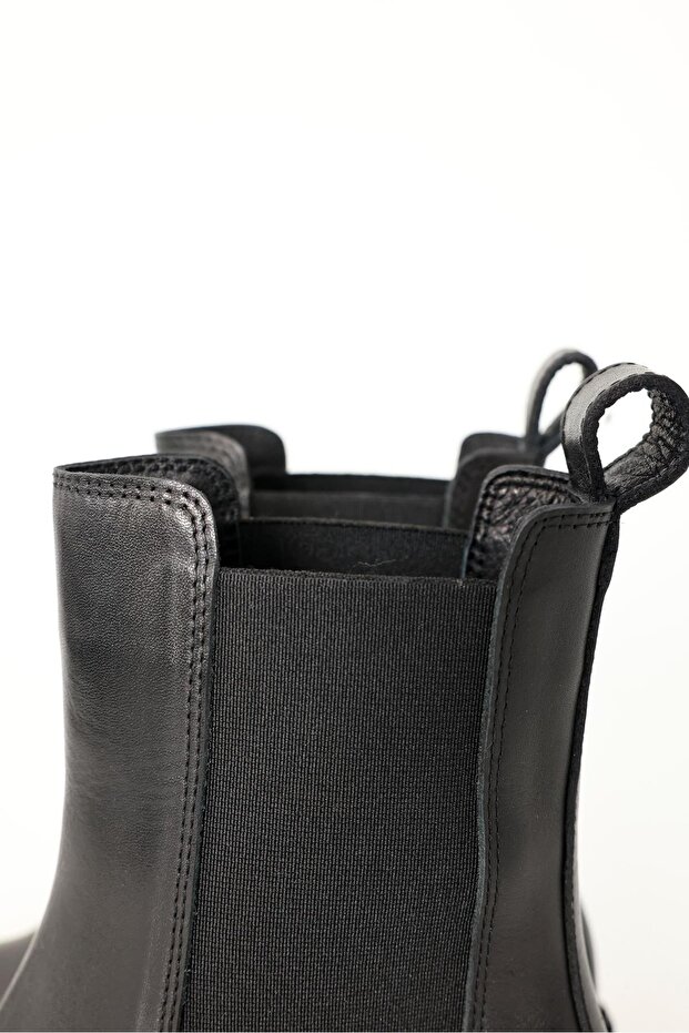 Siyah Yüksek Tabanlı Cheslea 25260 - 5