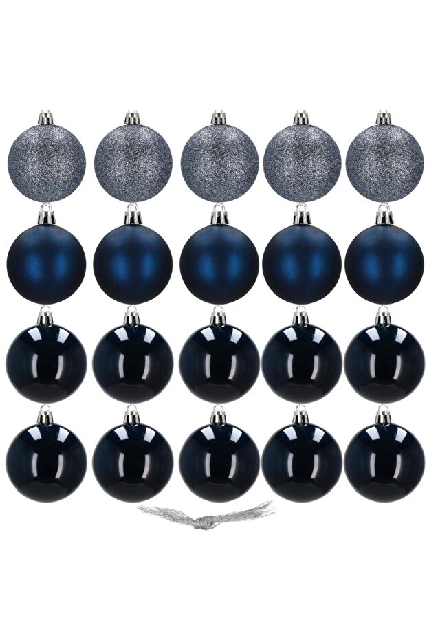 Коледна украса - Синьо - 10