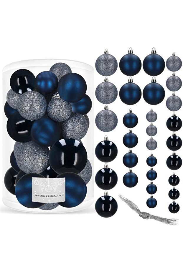 Коледна украса - Морскосиньо - 7