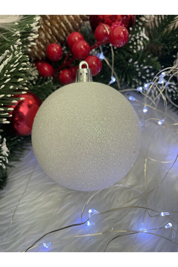 Коледна украса - Бяло - 9