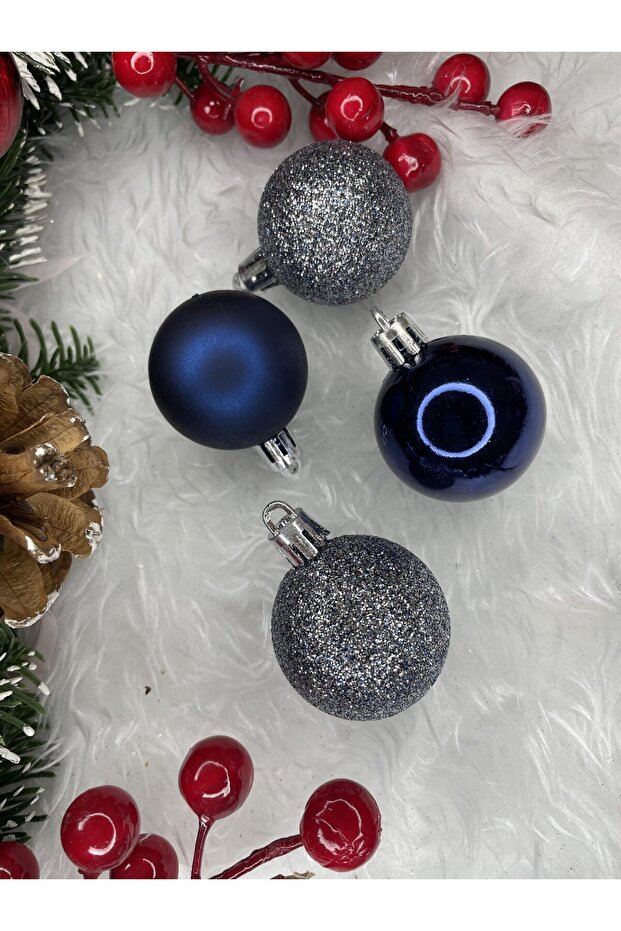 Коледна украса - Синьо - 20