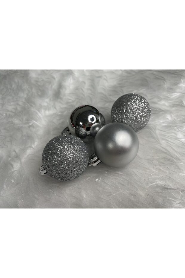 Коледна украса - Сребристо - 16