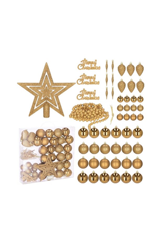 Коледна украса - Златисто - 3