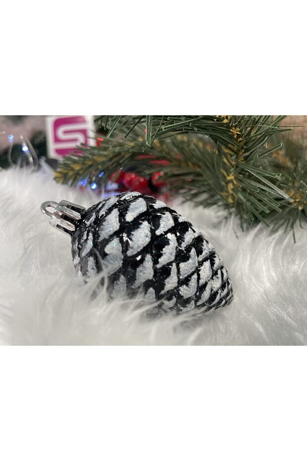 Коледна украса - Черно - 18