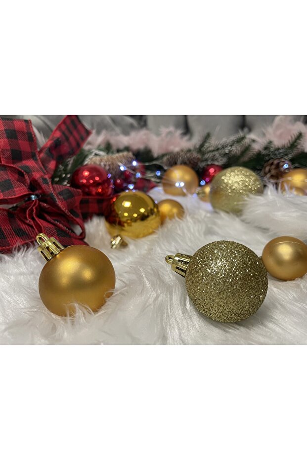 Коледна украса - Златисто - 19