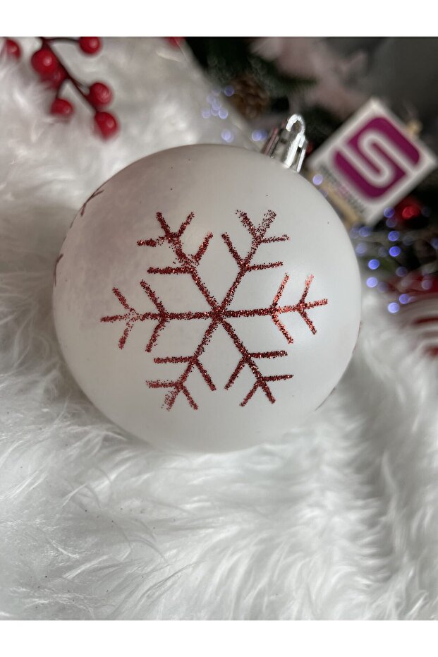 Коледна украса - Червено - 17