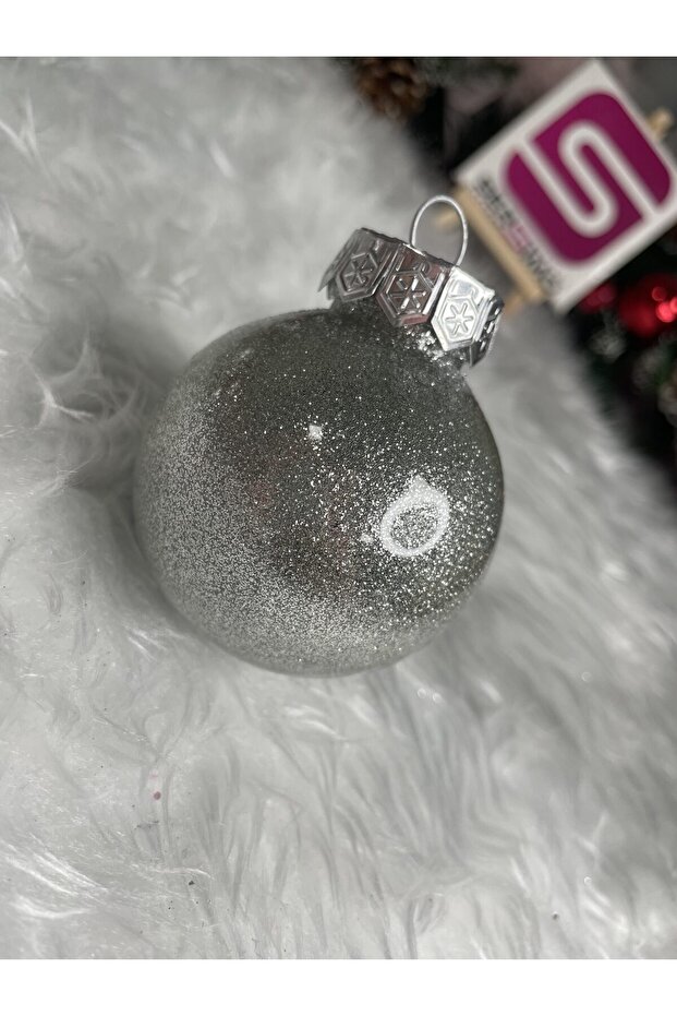 Коледна украса - Сребристо - 13