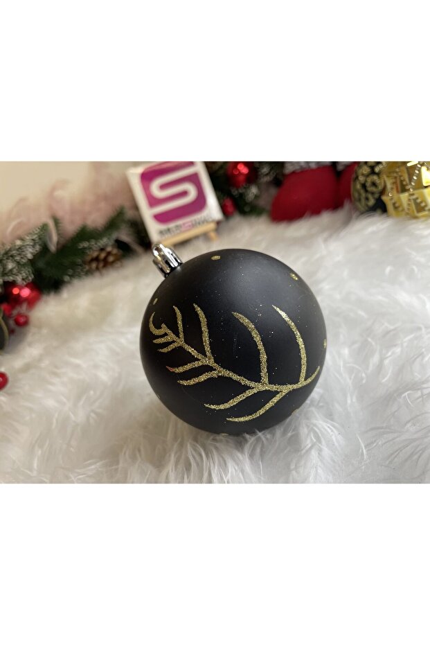 Коледна украса - Черно - 16