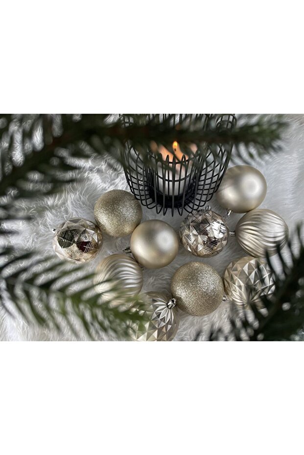 Коледна украса - Златисто - 18