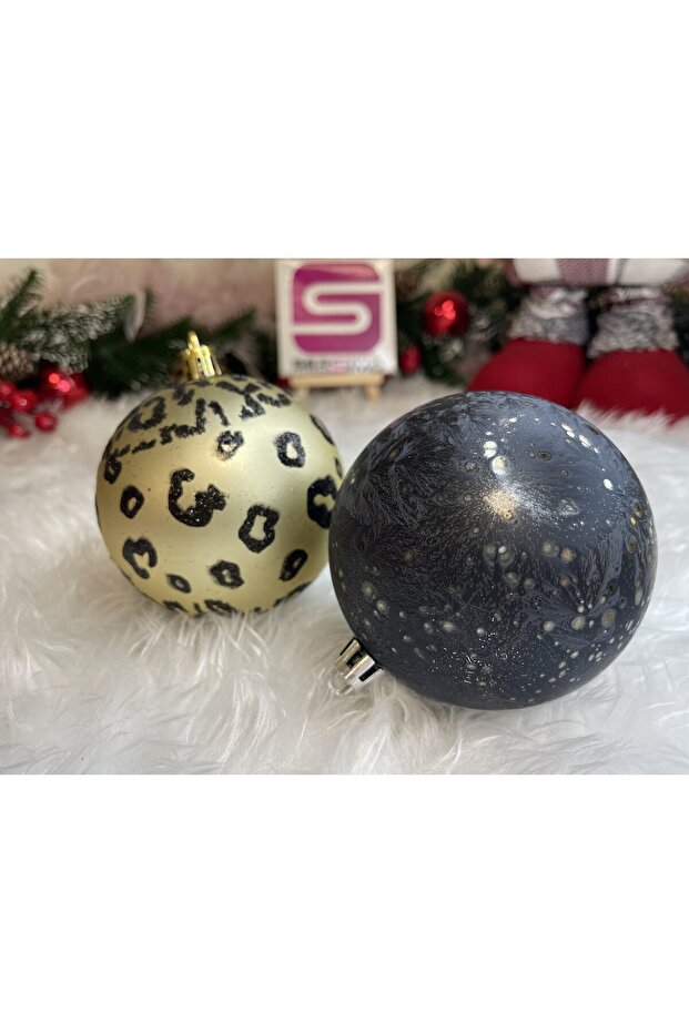 Коледна украса - Черно - 20