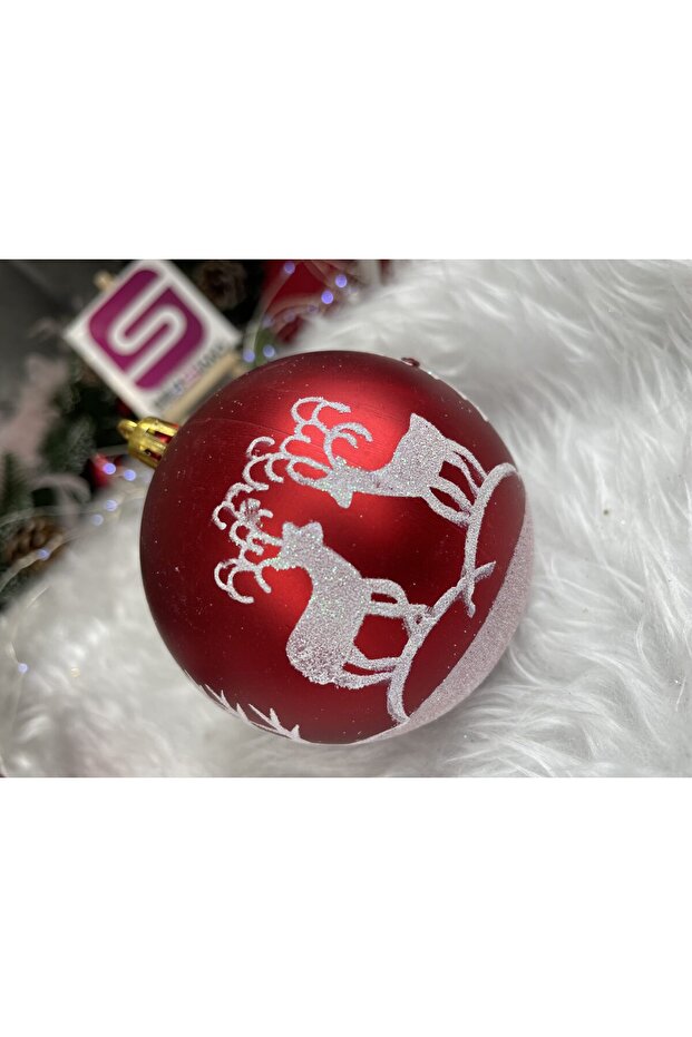 Коледна украса - Червено - 14