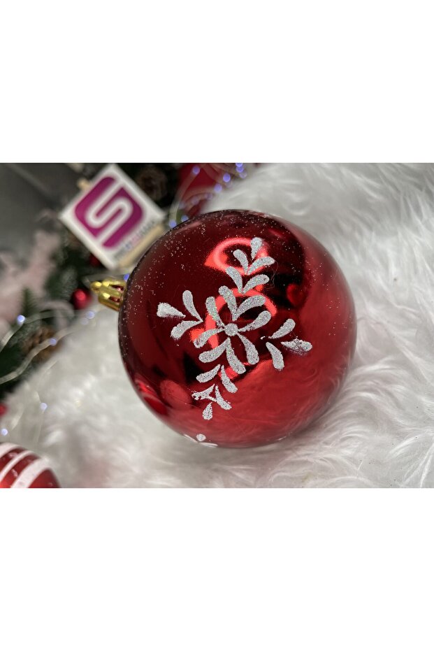 Коледна украса - Червено - 13