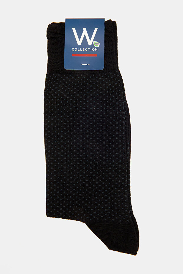 SİYAH BAMBU ÇORAP - 1