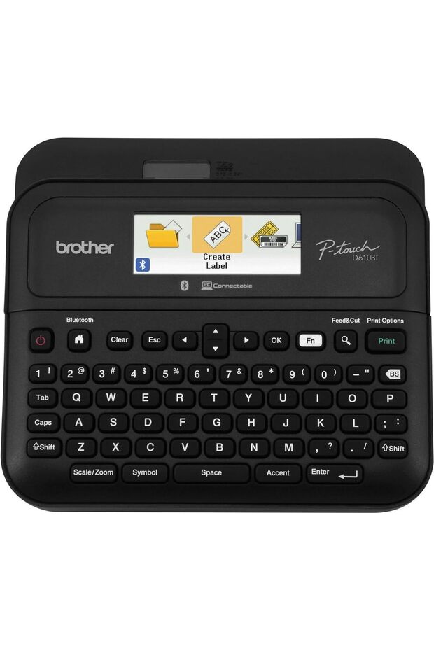 P-Touch PT-D610BT Business Professional Connected Label Maker