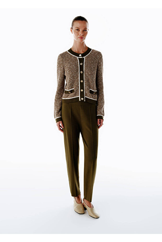 Triko Pantolon Yeşil - 3