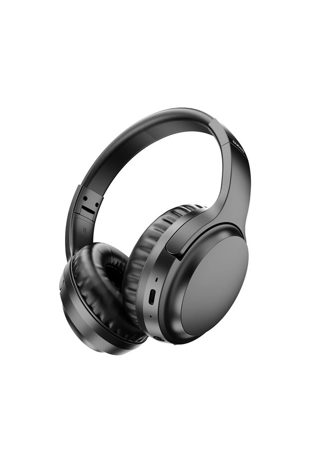 Căști wireless Bluetooth 5.3 over-ear, negre