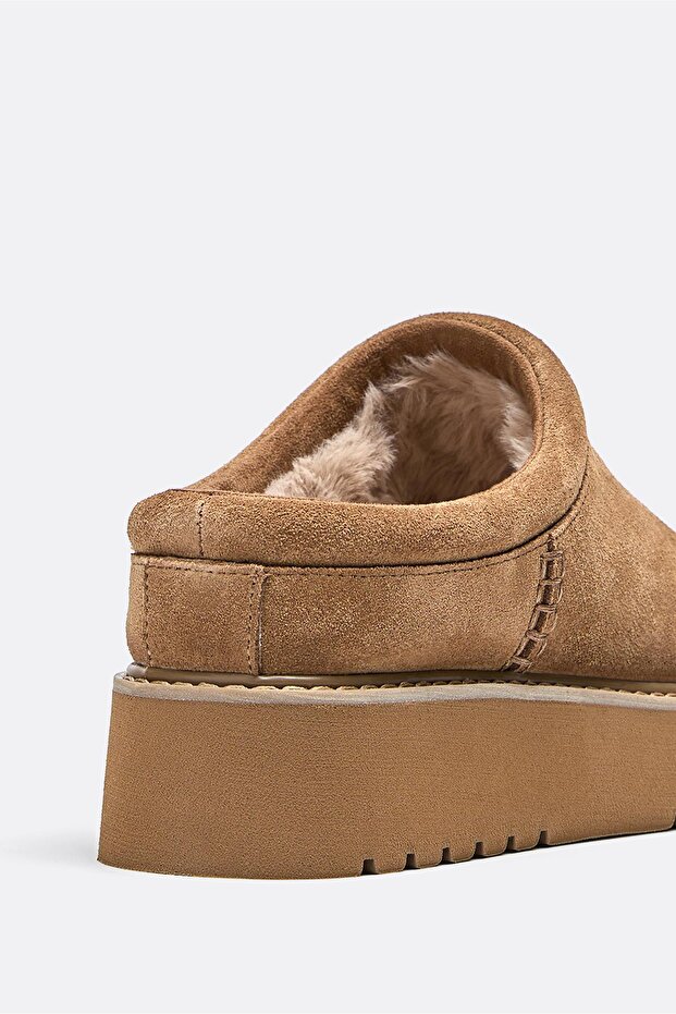 Düz deri terlik - 4