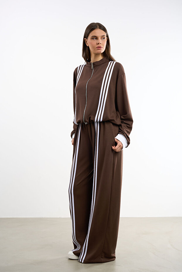 Şeritli Eşofman Takımı - 7