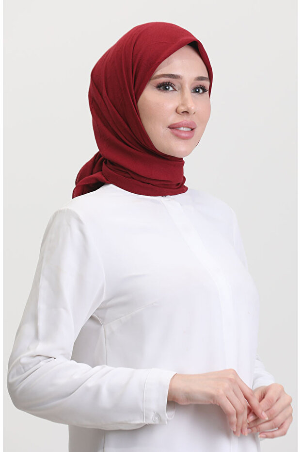 Bambu Eşarp 70248-13 Bordo - 1